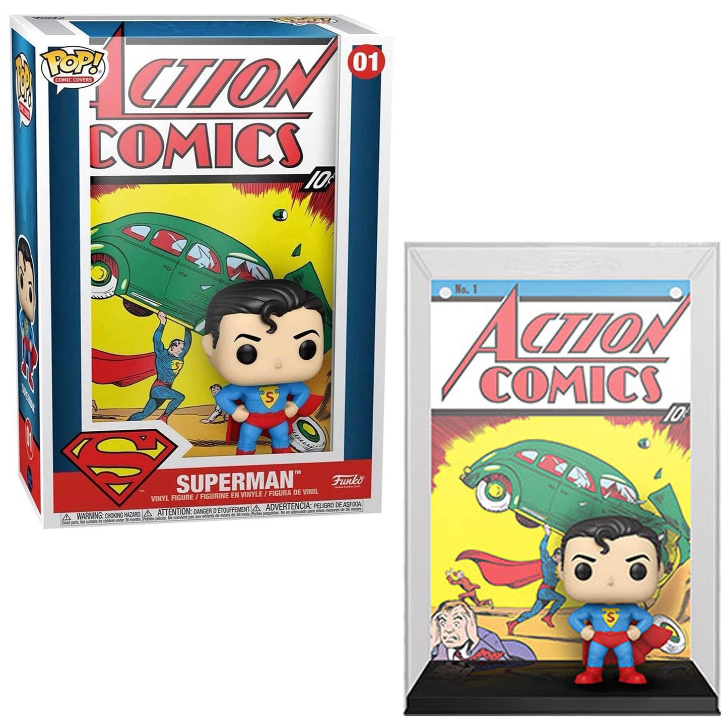 Funko Pop! Vinyl Comic Cover: DC - Superman Action Comic