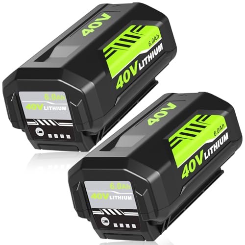 2-paquetes-de-baterías-de-repuesto-OP40601-y-OP40602-de-6,0-Ah-y-40-voltios-para-baterías-Ryobi-de-40-V,-de-litio,-OP4060A,-OP4040,-OP40401,-OP4040A,-OP4050,-OP40501,-OP4050A,-OP4015,-OP4026,-OP40201,-OP40261,-OP4030,-OP40301-(verde).