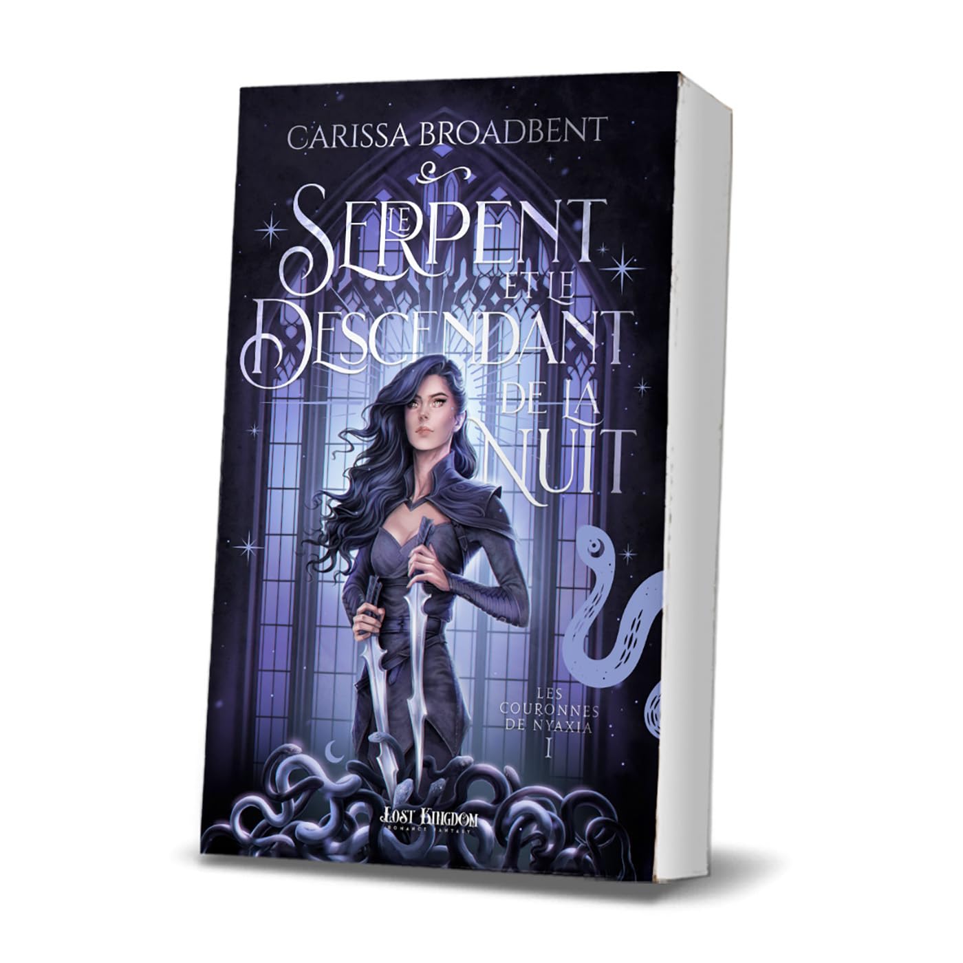 Libro: Le Serpent et le Descendant de la Nuit: Les Couronnes de Nyaxia 1