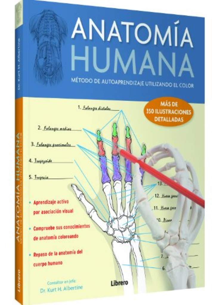 Libro: ANATOMIA HUMANA: METODO DE AUTOAPRENDIZAJE UTILIZANDO EL COLOR