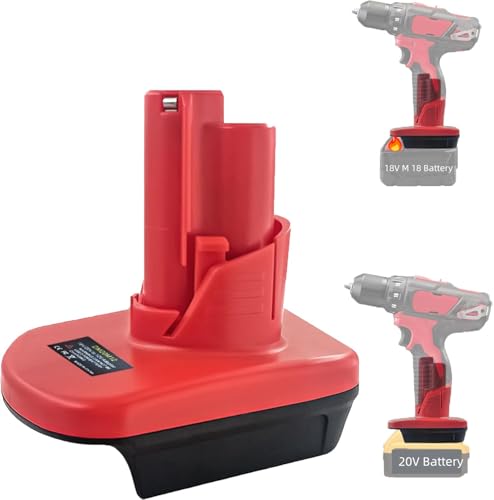 DM18M12-Adaptador-de-batería-Milwaukee-de-18-V-a-12-V,-convertidor-DeWalt-de-20-V-a-M12-de-12-V,-batería-de-iones-de-litio-Milwaukee-M-18-de-18-V-para-herramientas-eléctricas-Milwauke-M-12-de-12-V,-para-herramientas-DeWalt-a-Milwaukee