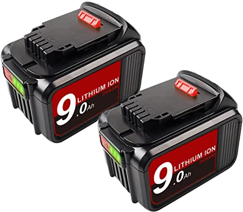 POWTREE---Batería-de-repuesto-DCB207-mejorada-de-9,0-Ah-(2-unidades),-compatible-con-Dewalt-20-V-(DCB200,-DCB205,-DCB206,-DCB206-2,-DCB204,-DCB204BT-2,-DCB203-y-DCB201)-con-indicador-LED
