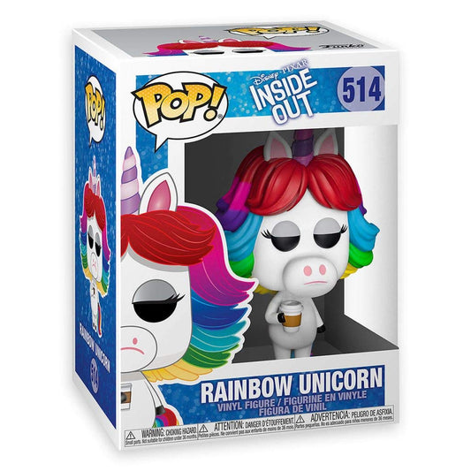 Funko Pop Disney Pixar Inside Out Rainbow Unicorn Exclusivo Figura de Vinilo