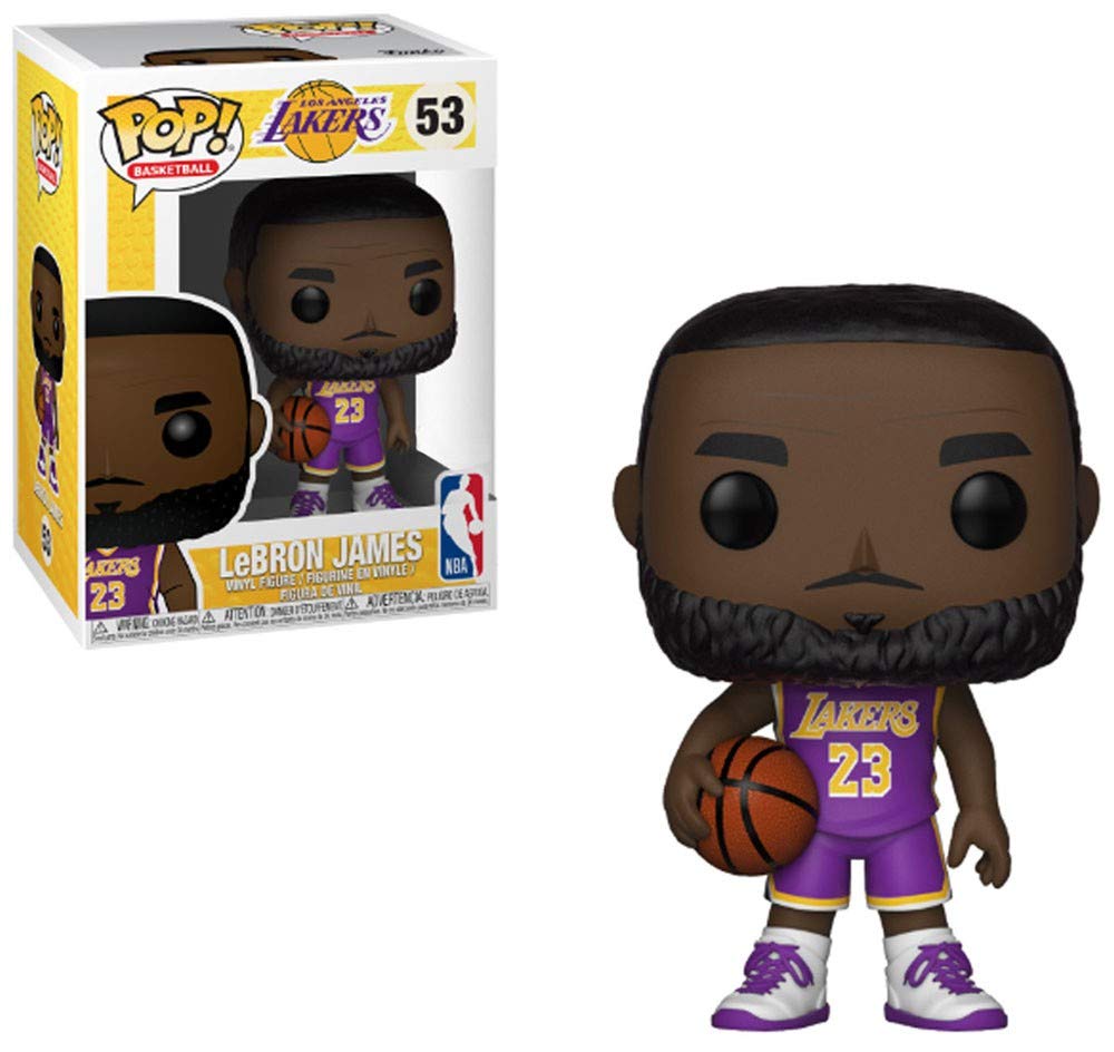 Funko Pop! Baloncesto Lebron James Purple Lakers Uniform