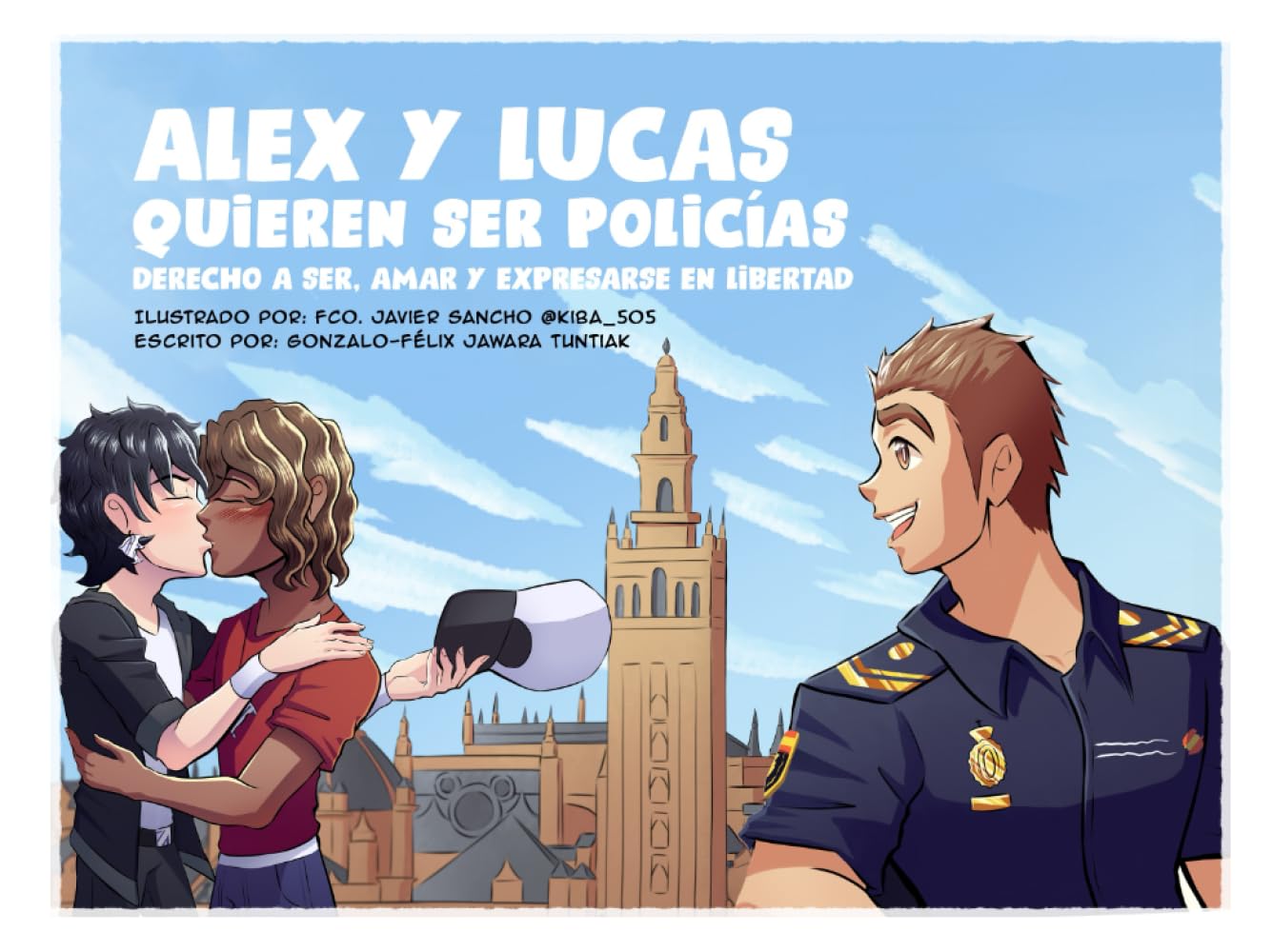 Libro: Alex y Lucas quieren ser policías (YO SOY LGBTIQA+, colección de cómics juveniles)