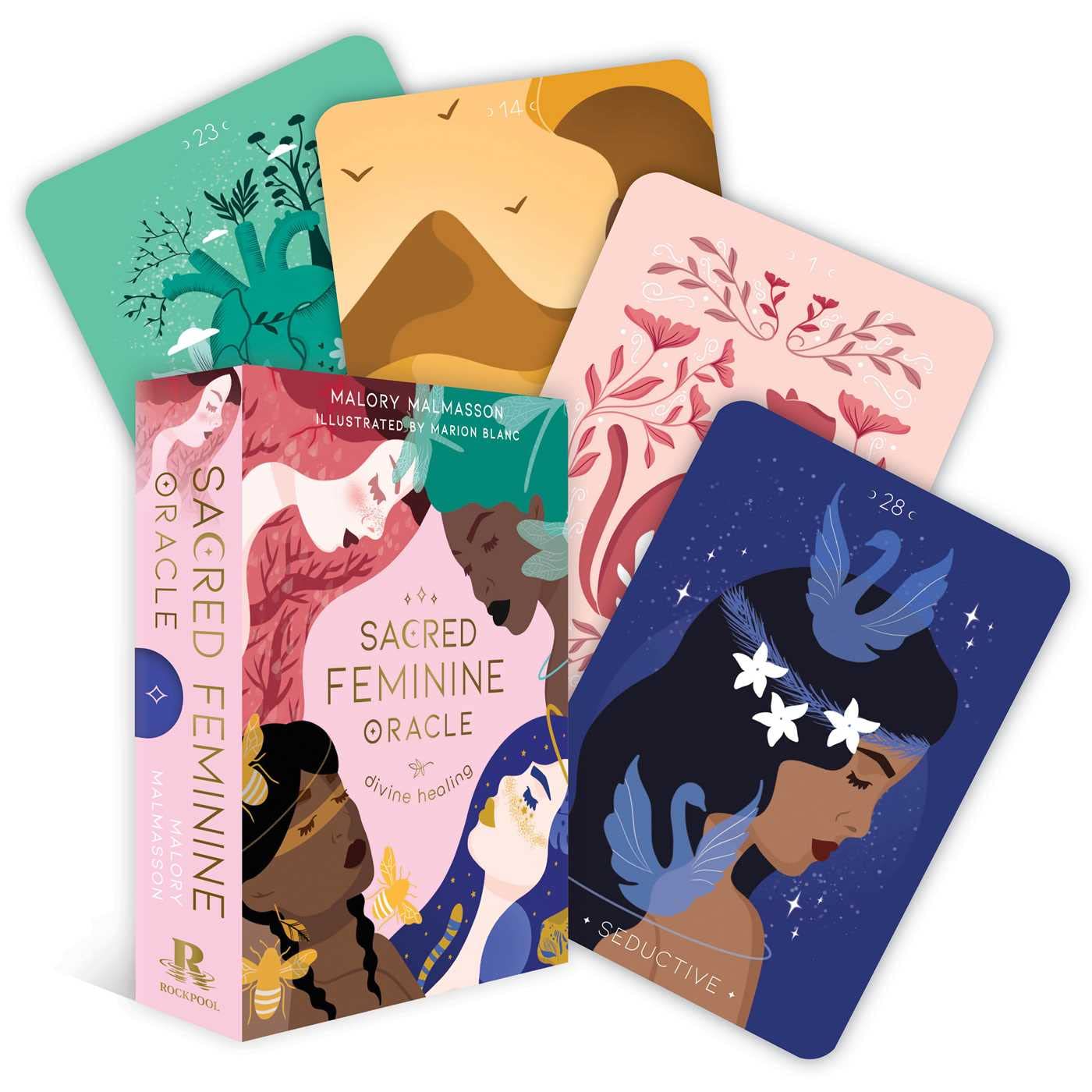 Libro: Sacred Feminine Oracle: Divine healing (Rockpool Oracle)