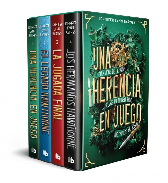 Libro: Estuche Una herencia en juego: Contiene: Una herencia en juego | El legado Hawthorne | La jugada final | Los hermanos Hawthorne (Ficción)