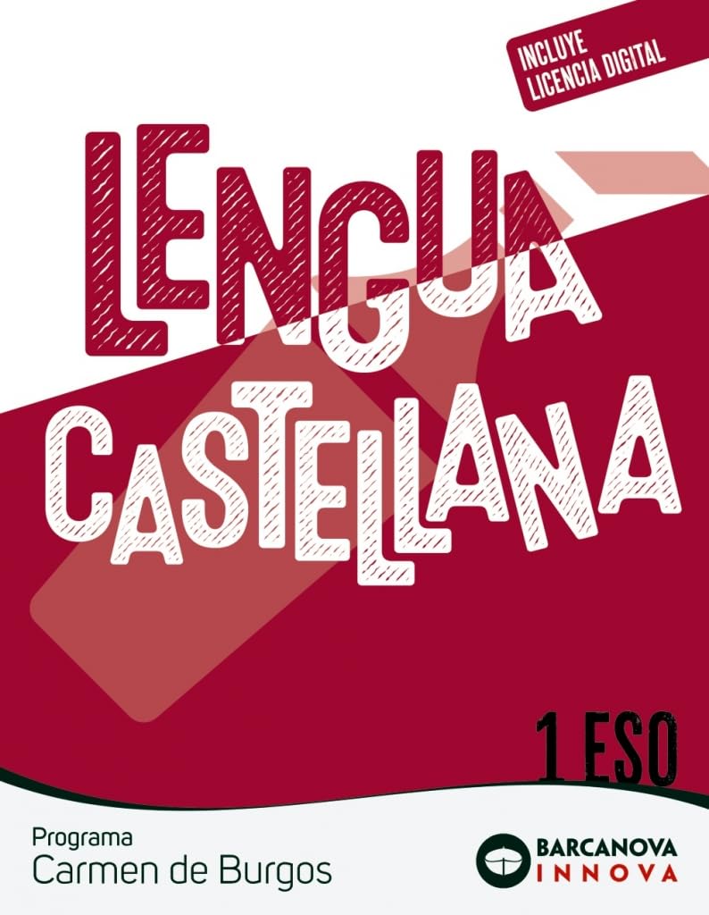 Libro: Carmen de Burgos 1 ESO. Lengua castellana