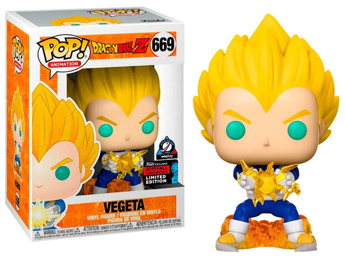 Funko Pop! Animación: Dragonball Z - Final Flash Vegeta, Fall Convention Exclusivo