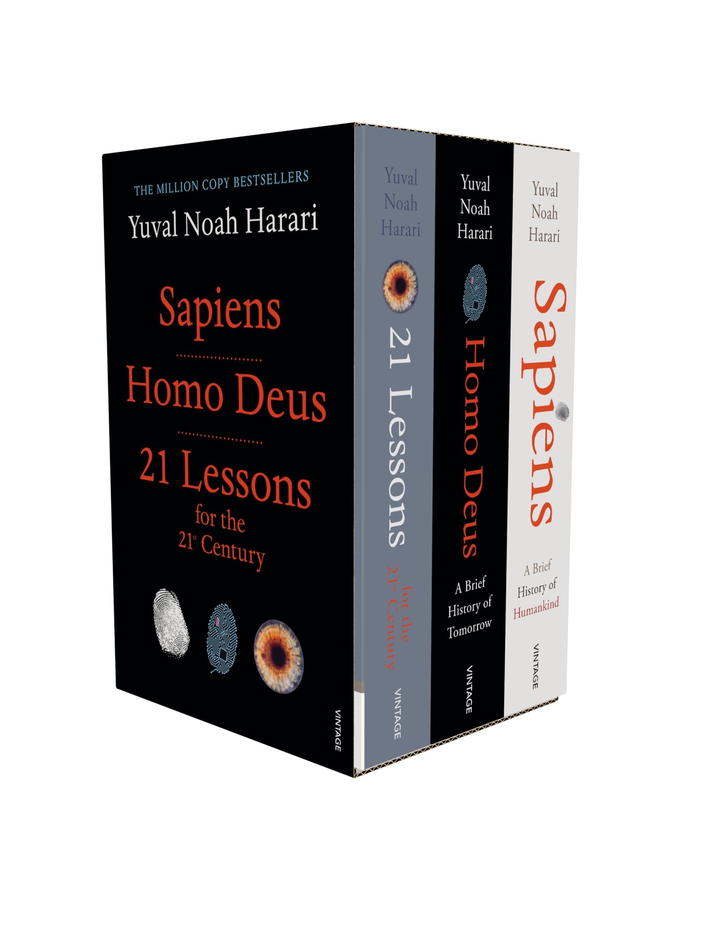 Libro: Yuval Noah Harari Box Set (Sapiens, Homo Deus, 21 Lessons for 21st Century) (Lead Title)