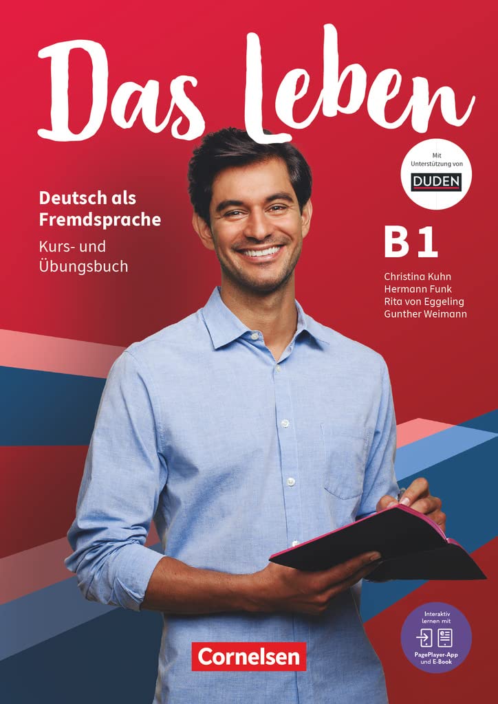 Libro: Das Leben - German as Foreign Language - General Edition - B1: Total Band: Course and Exercise Book - Includes E-Book and PagePlayer App