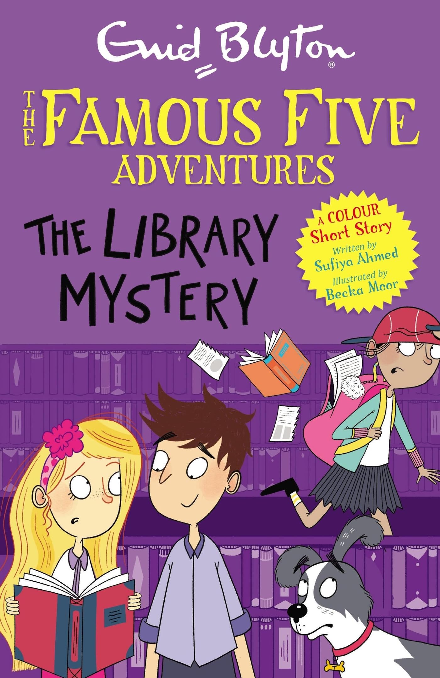 Libro: Famous Five Colour Short Stories: The Library Mystery: Book 16 (Famous Five Adventures)
