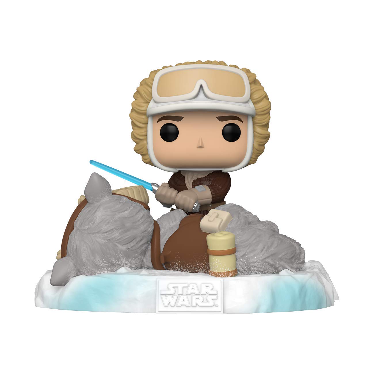 Funko Pop: POP Funko Deluxe Star Wars: Battle at Echo Base Series - Han Solo and Tauntaun, Exclusivo Amazon, Figura 2 of 6