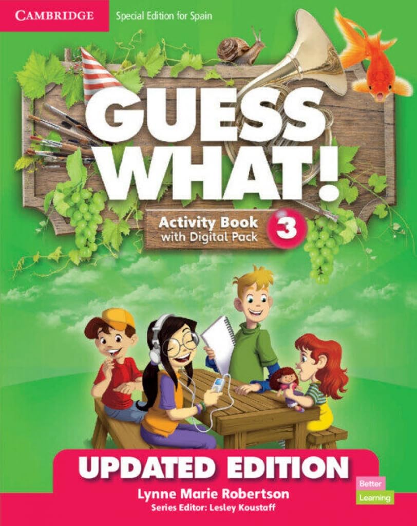 Libro: Guess What! Special edition for Spain Updated Level 3 Activity Book with Digital