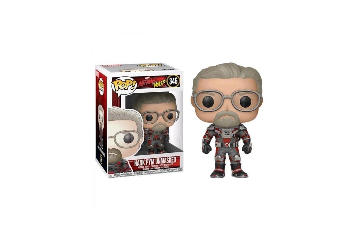 Funko Pop! Marvel #346 Ant-Man & The Wasp Unmasked Hank Pym (Hot Topic Exclusivo)