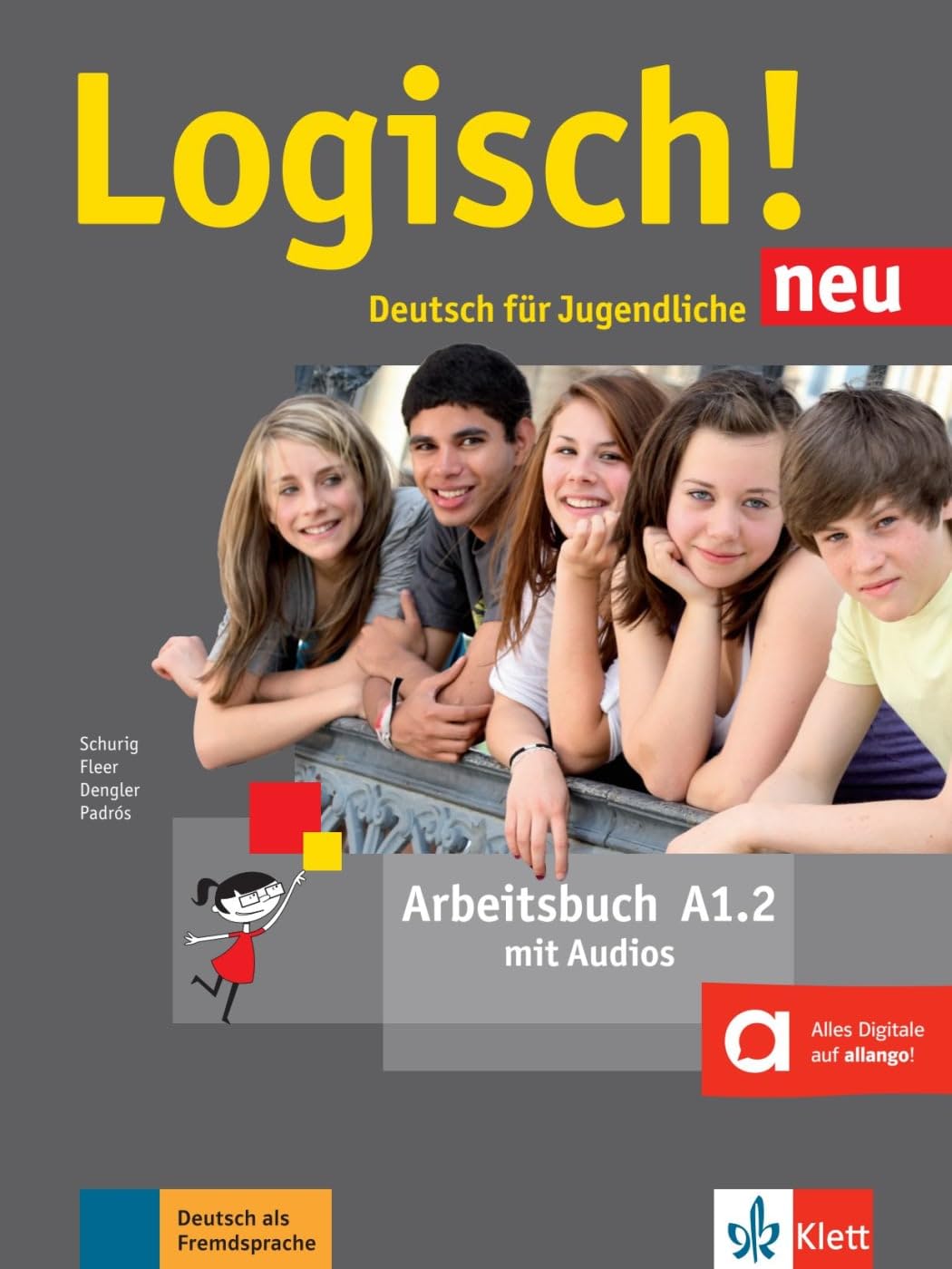Libro: Logisch! neu a1.2, libro de ejercicios con audio online