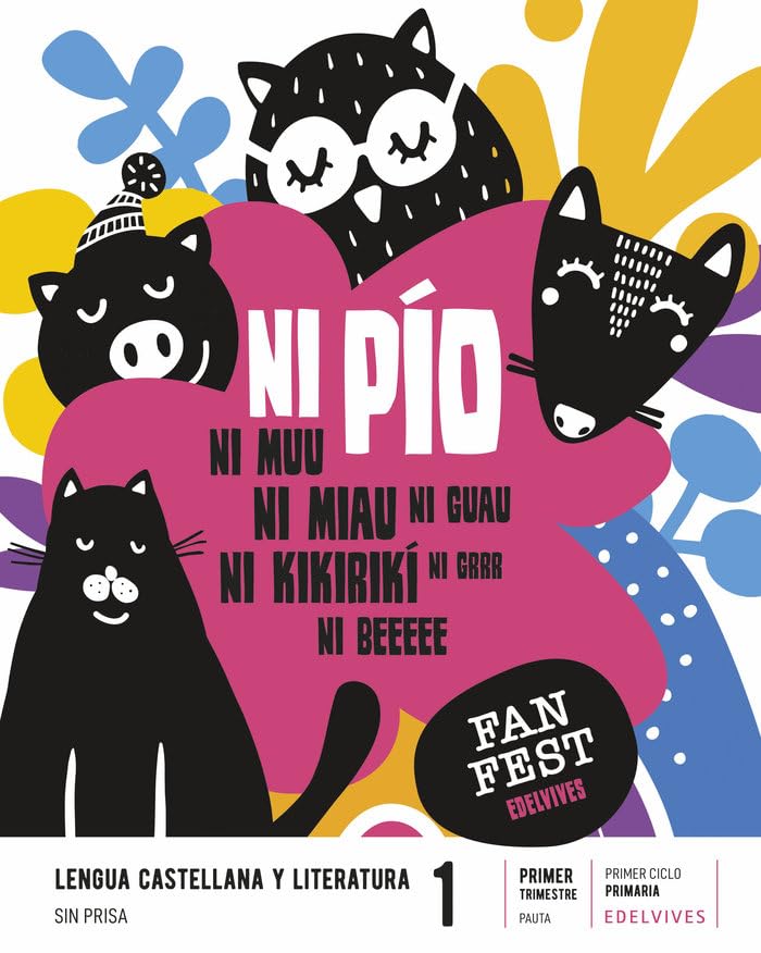 Libro: Proyecto: FanFest. Lengua castellana y Literatura 1 - Opción A: Sin prisa. Pauta. Trimestres