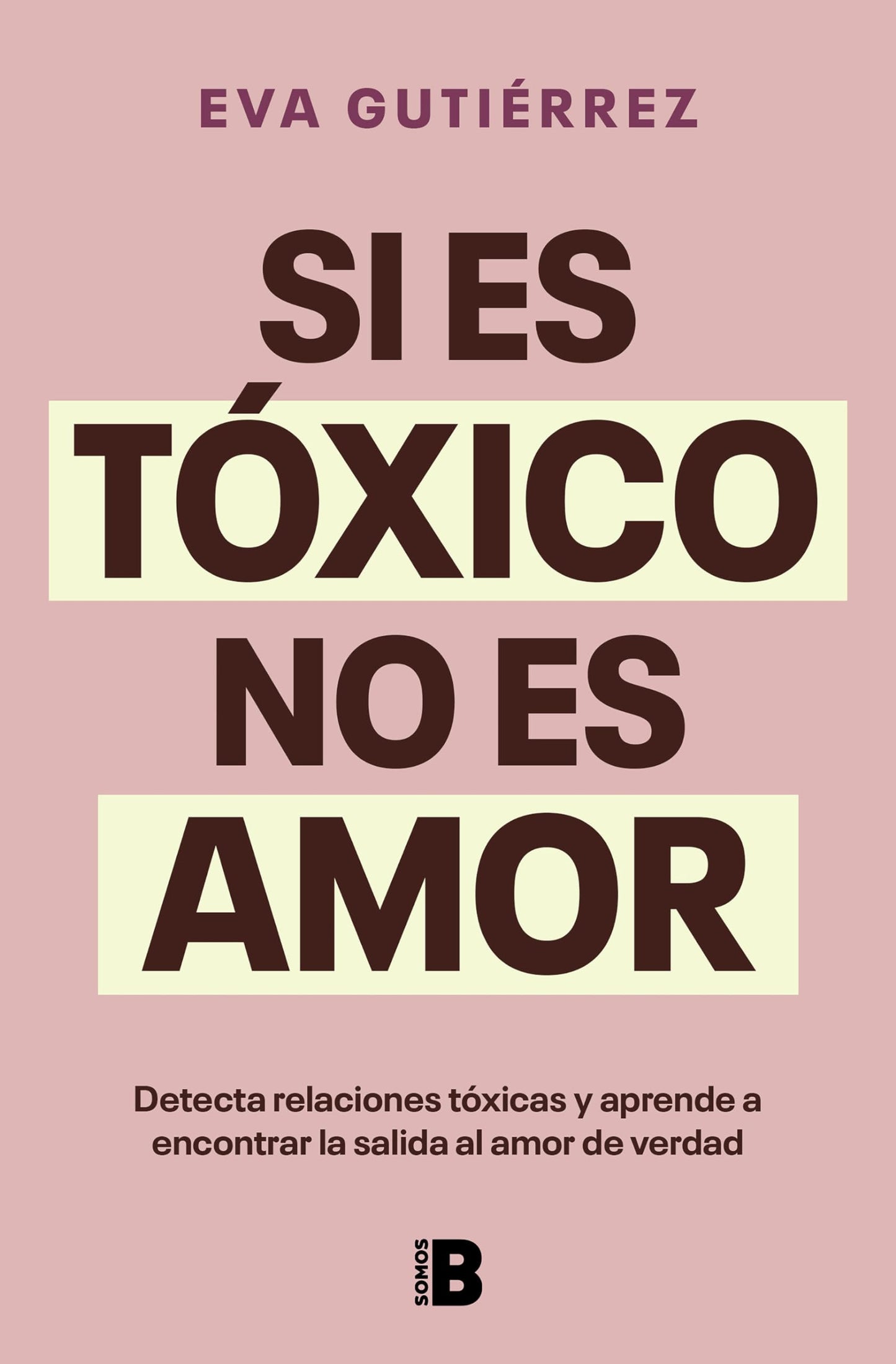 Libro: Si es tóxico, no es amor / If It's Toxic, It Isn't Love (Spanish Edition)