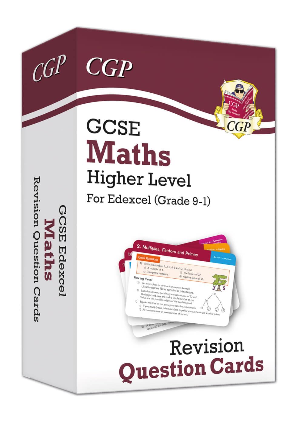 Libro: New Grade 9-1 GCSE Maths Edexcel Revision Question Cards - Higher (CGP GCSE Maths 9-1 Revision)