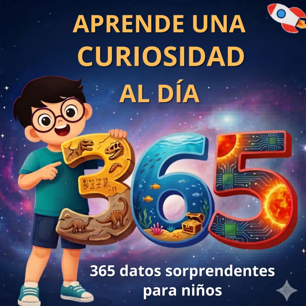 Libro: APRENDE UNA CURIOSIDAD CADA DIA: A partir de 6 años (Spanish Edition)