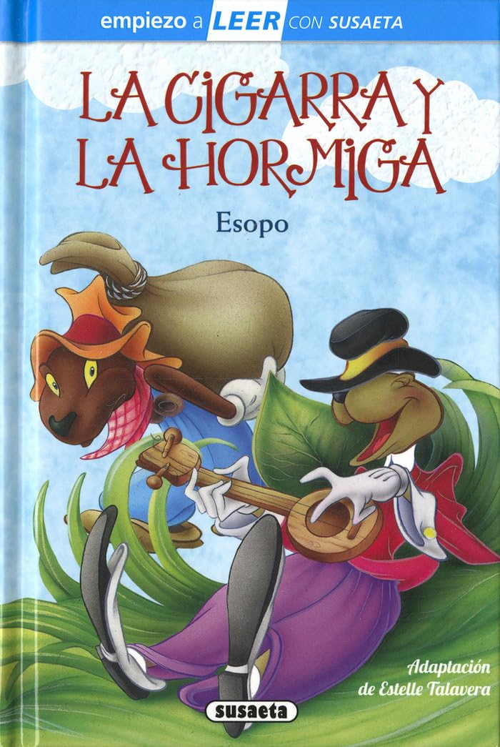 Libro: La cigarra y la hormiga (Empiezo a LEER con Susaeta - nivel 1)
