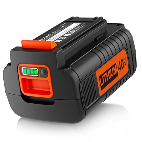 Batería-de-litio-NELEBUTO-de-40-voltios-máx.,-2,0-Ah,-de-repuesto-para-herramientas-eléctricas-Black-and-Decker-de-40-V-(LBX2040,-LST540,-LCS1240,-LBX1540,-LBXR2036,-LST136W,-LBXR36)
