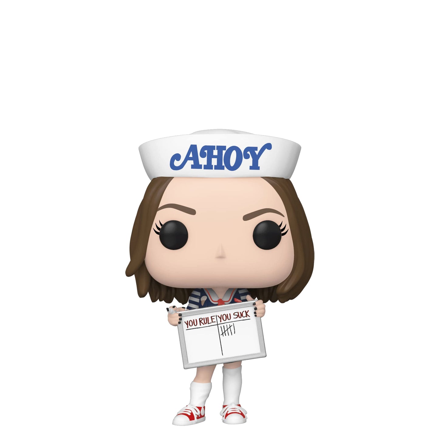 Funko Pop: POP [Stranger Things - Robin Buckley Scoops Ahoy Outfit Funko Figura de Vinilo (Bundled with Compatible Box Protector Case)