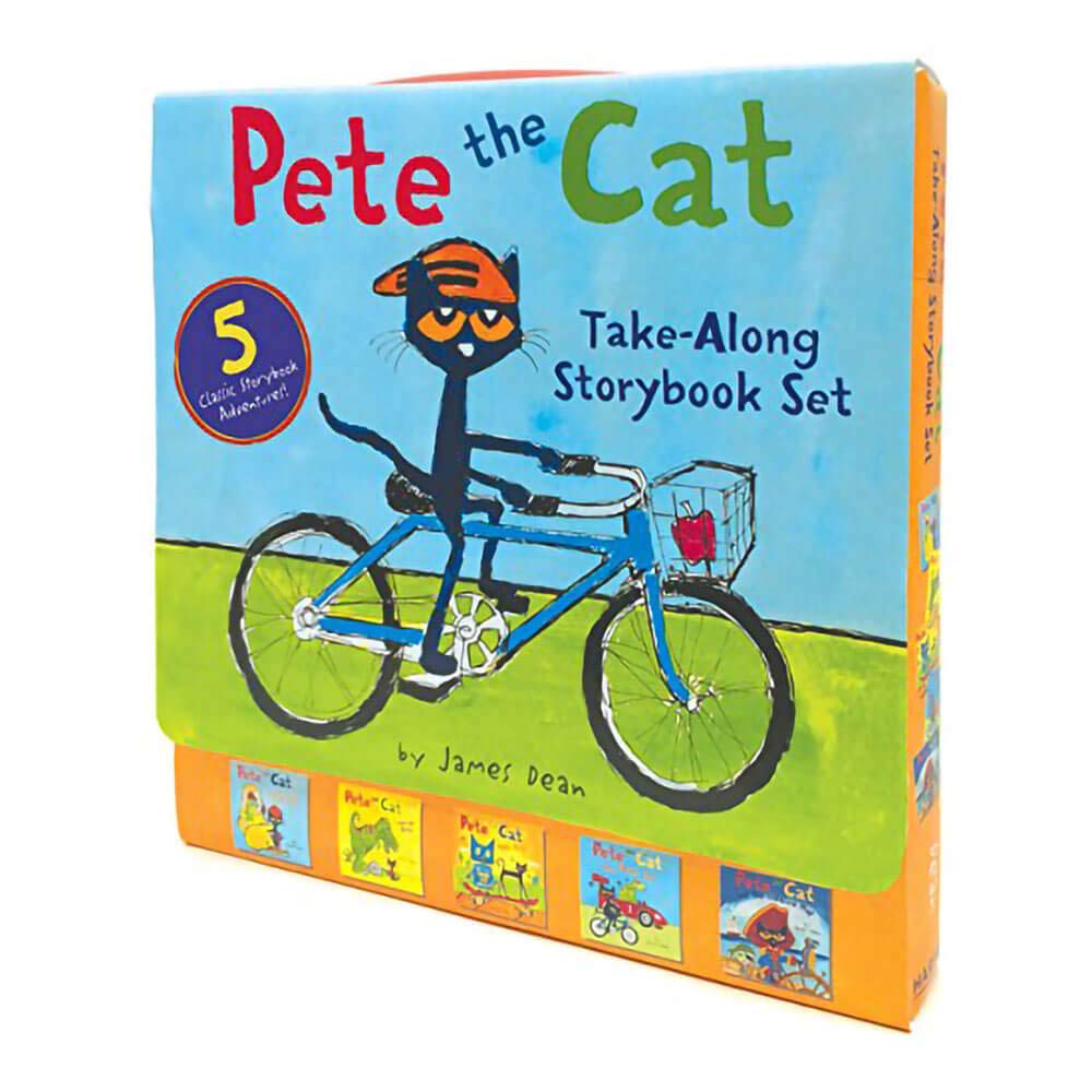 Libro: Pete the Cat Take-Along Storybook Set: 5-Book 8x8 Set