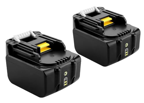 CYDZ®-2-baterías-recargables-con-indicador-LED-para-BL1430,-BL1415-y-BL1440-(196875-4,-194558-0-y-195444-8)-[14,4-V,-5,0-AH,-72-Wh]