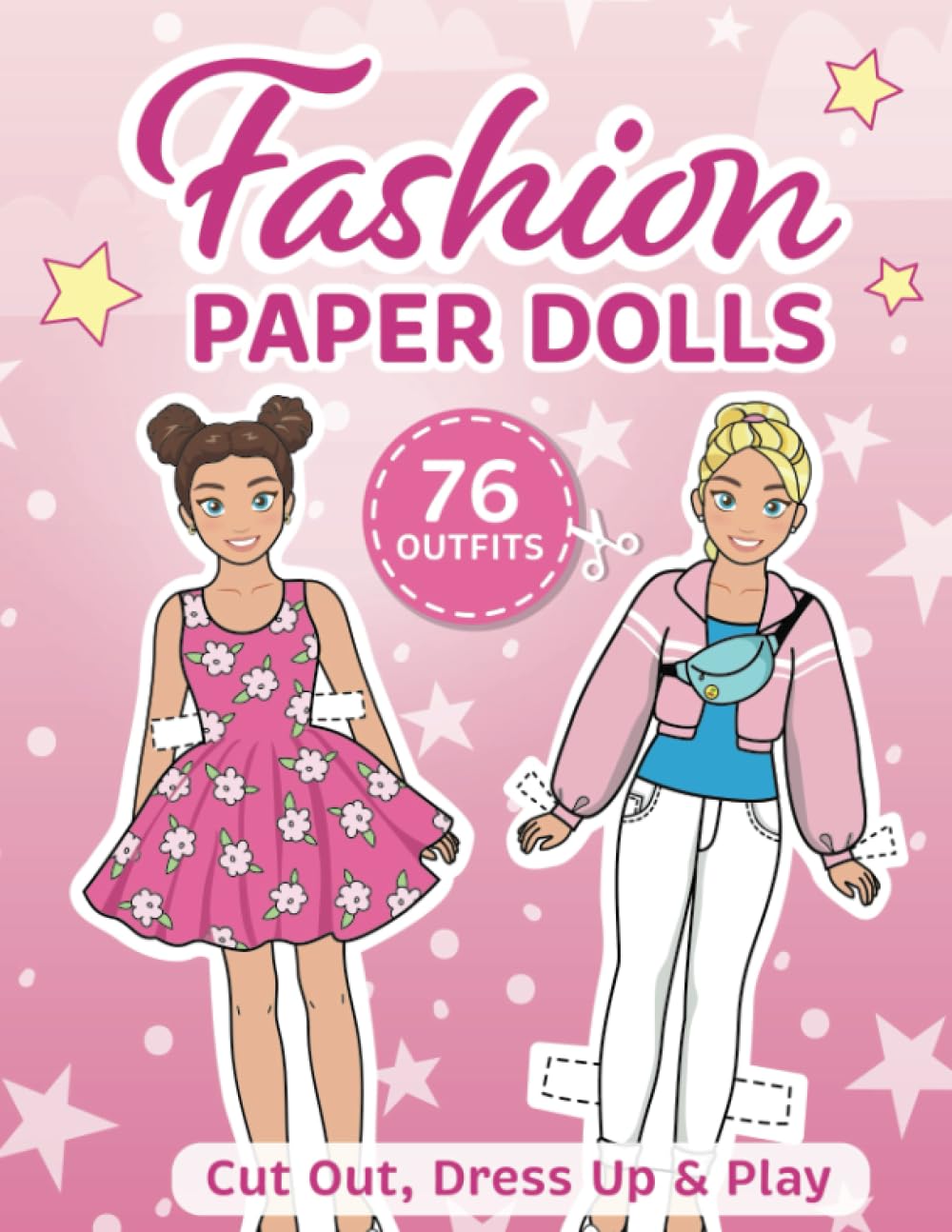 Libro: Cut out paper dolls: Fashion paper dolls for daughter or granddaughter