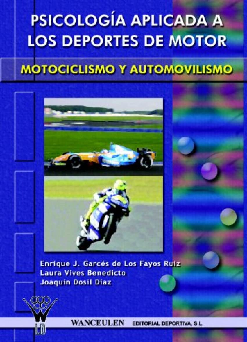 Libro: Psicología Aplicada A Los Deportes De Motor: Autom (Spanish Edition)