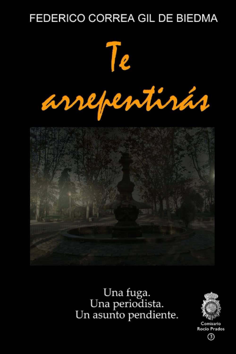 Libro: Te arrepentirás: (Comisario Rocío Prados, 3) (Spanish Edition)