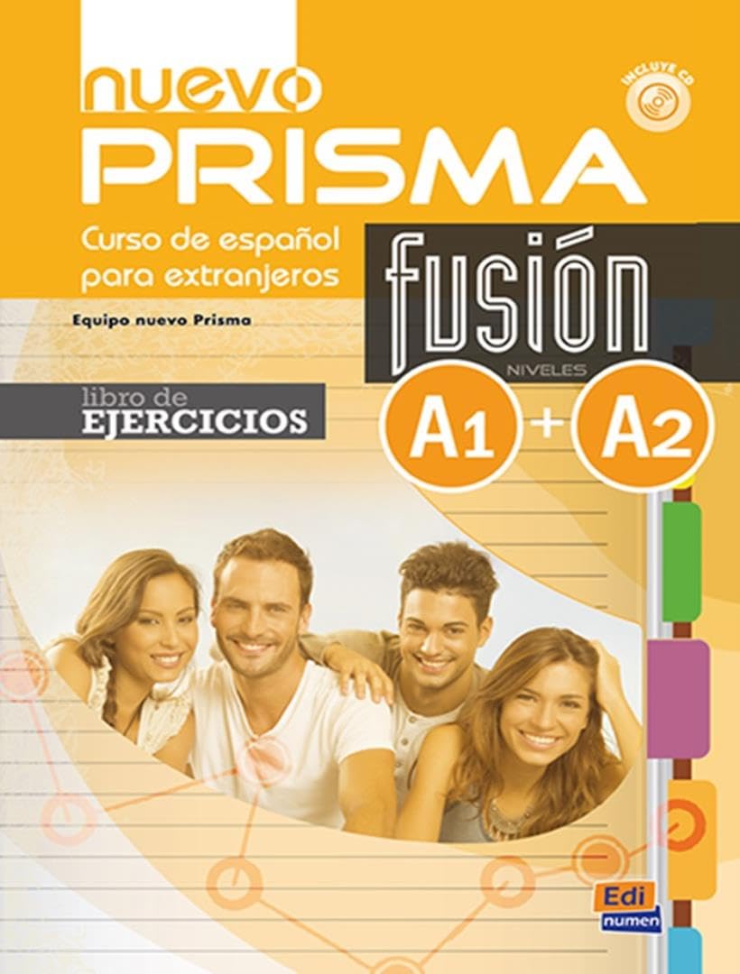 Libro: nuevo Prisma Fusión A1+A2 Ejercicios: Libro de ejercicios: 0000
