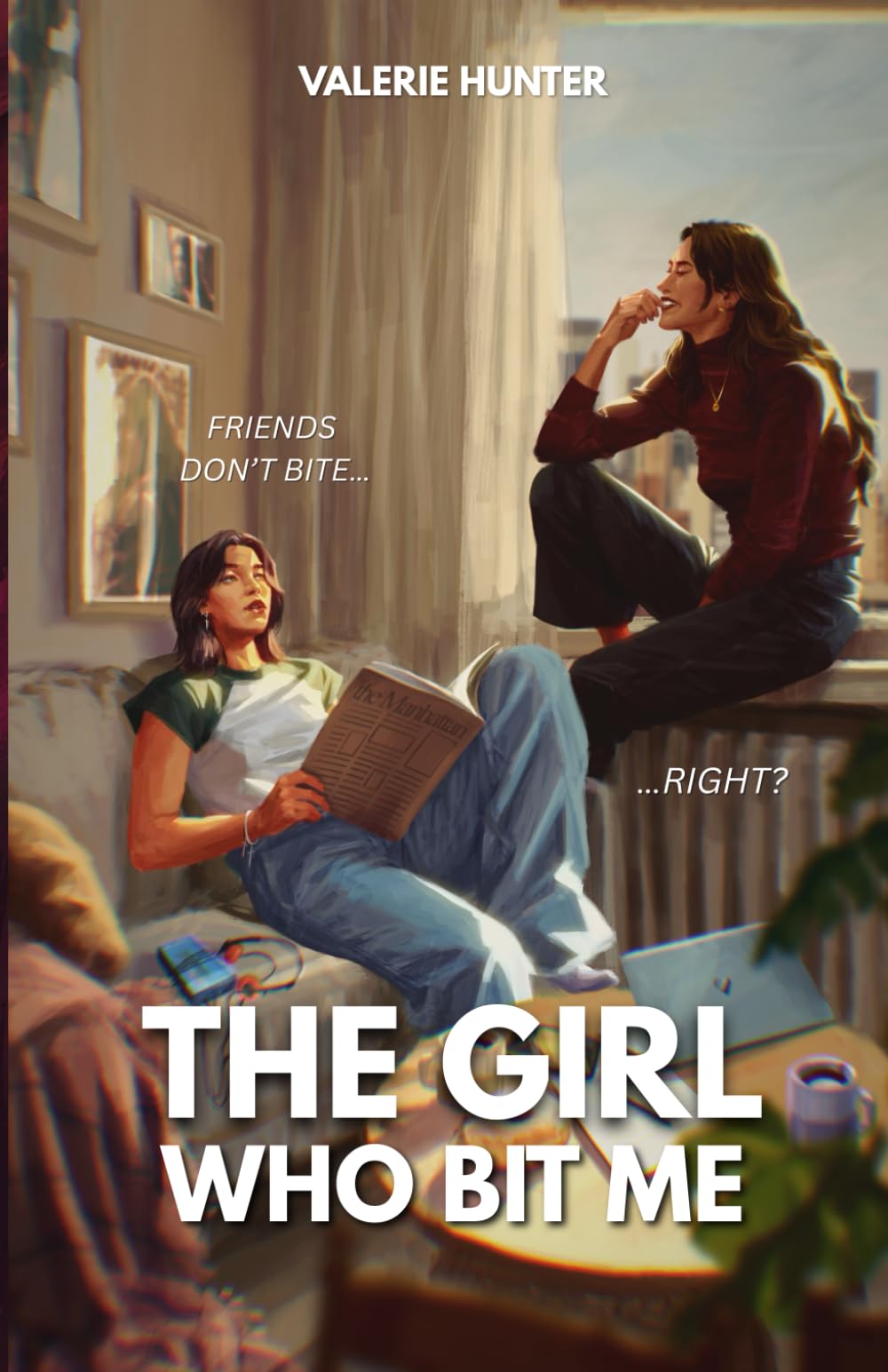 Libro: The Girl Who Bit Me: A Spicy Sapphic Vampire Romance