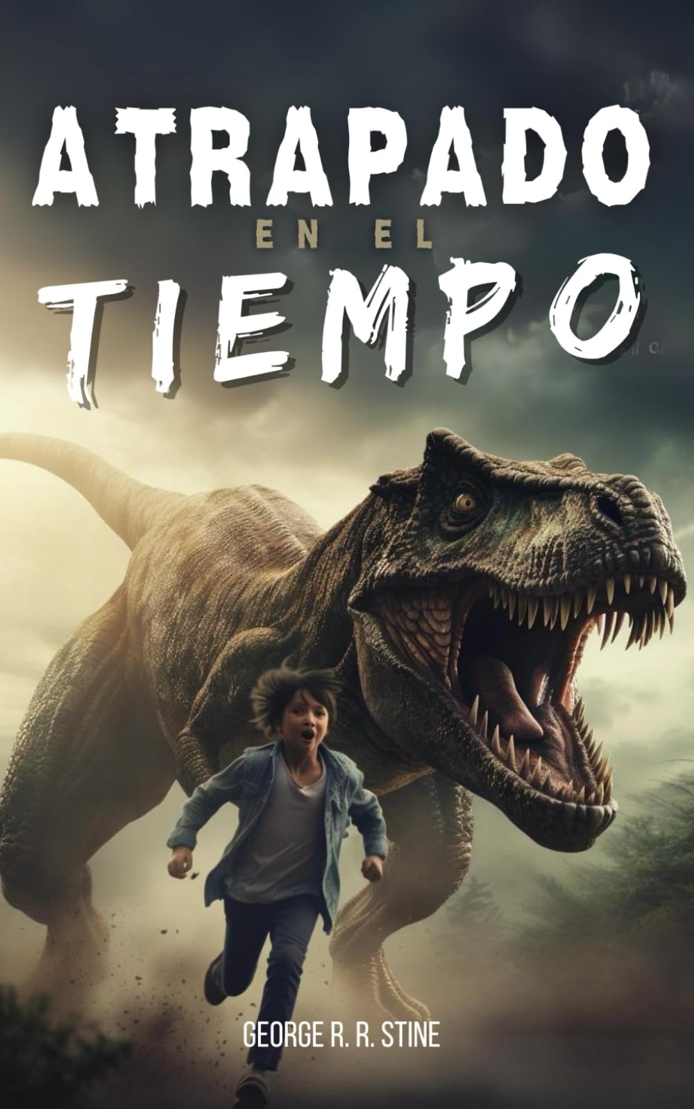 Libro: Atrapado en el tiempo: Libro infantil de aventuras para niños 8–12 años – Dinosaurios, viajes en el tiempo, prehistoria, misterio, ciencia ficción y amistad