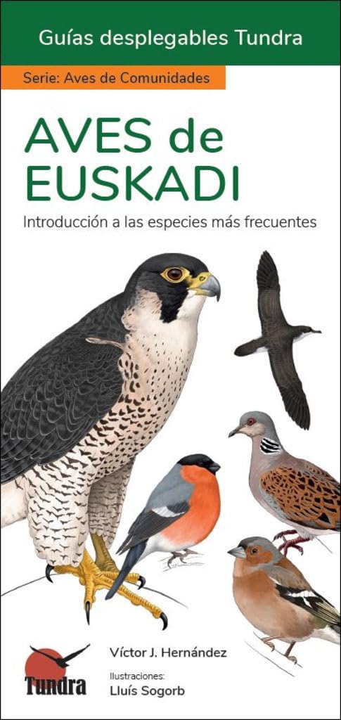 Libro: AVES DE EUSKADI - GUIAS DESPLEGABLES TUNDRA