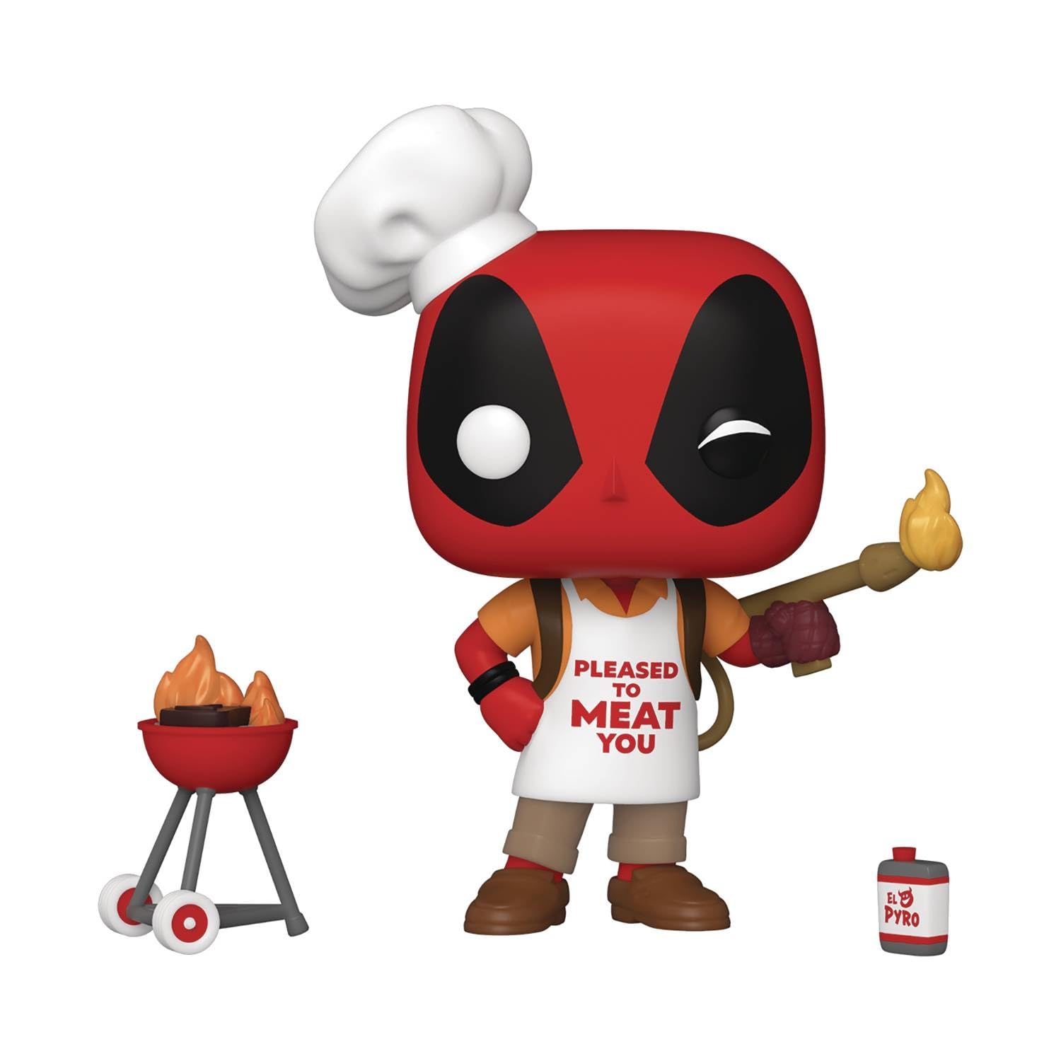 Funko Pop! Marvel: Deadpool 30th - Backyard Griller Deadpool