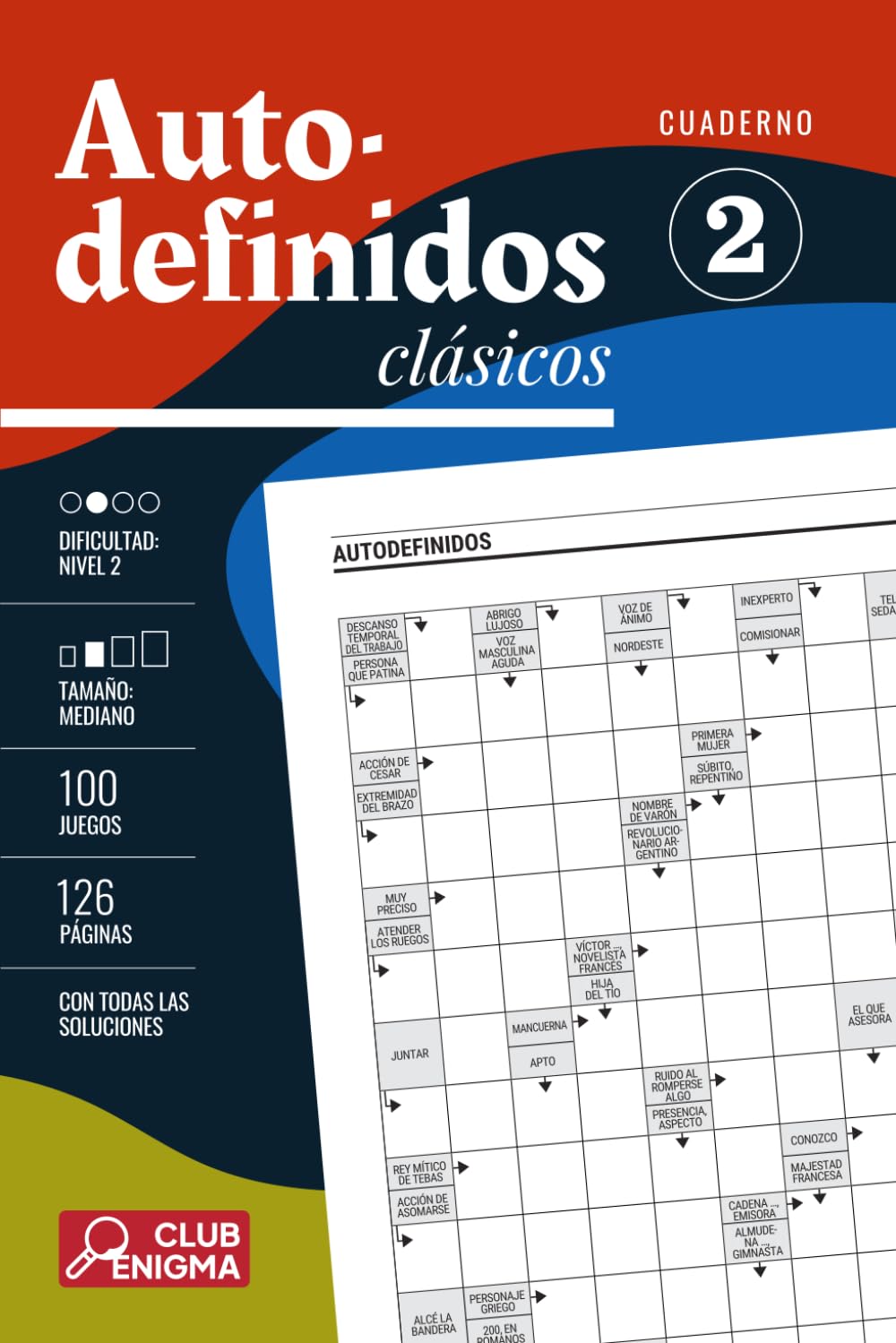 Libro: Autodefinidos Clásicos - Cuaderno 2
