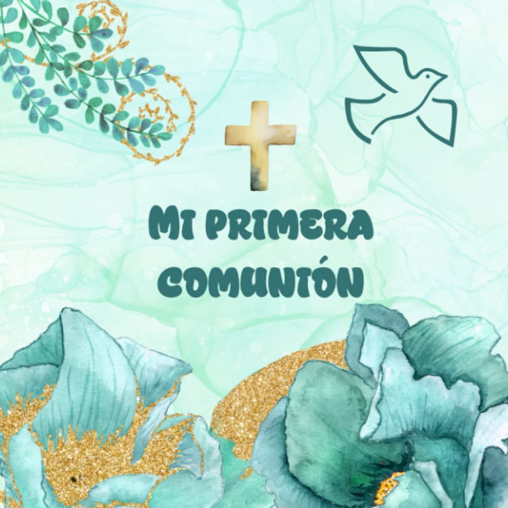 Libro: Mi primera comunión: libro de firmas con árbol para huellas dactilares (Spanish Edition)
