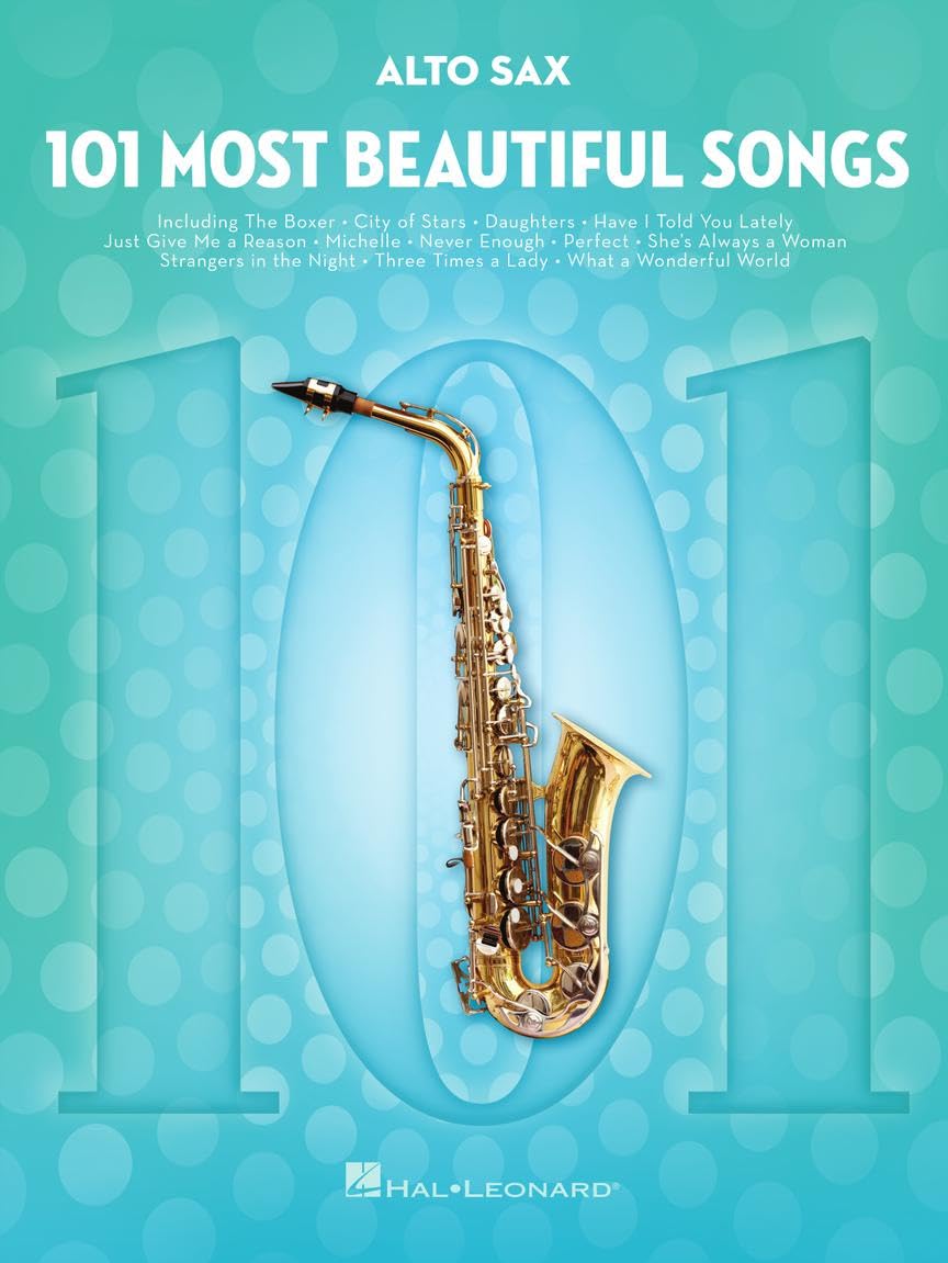 Libro: 101 Most Beautiful Songs: For Alto Sax (101 Songs)