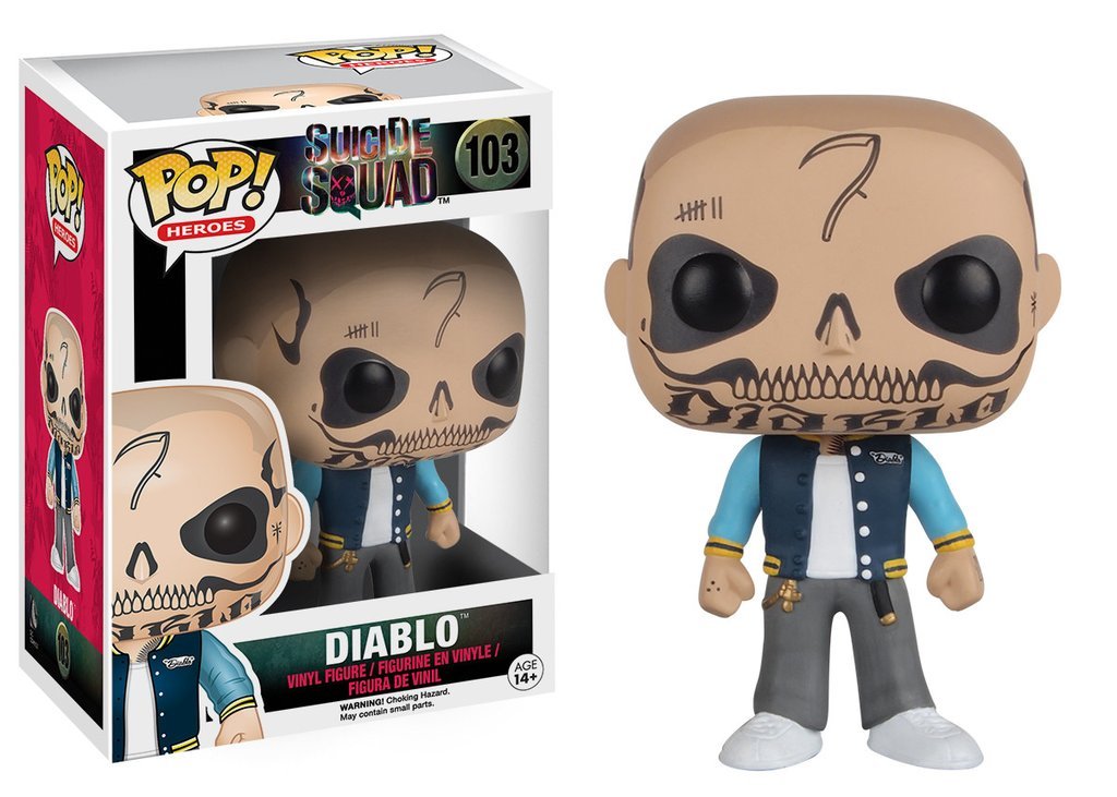 Funko POP Movies: Suicide Squad Figura de Acción, El Diablo
