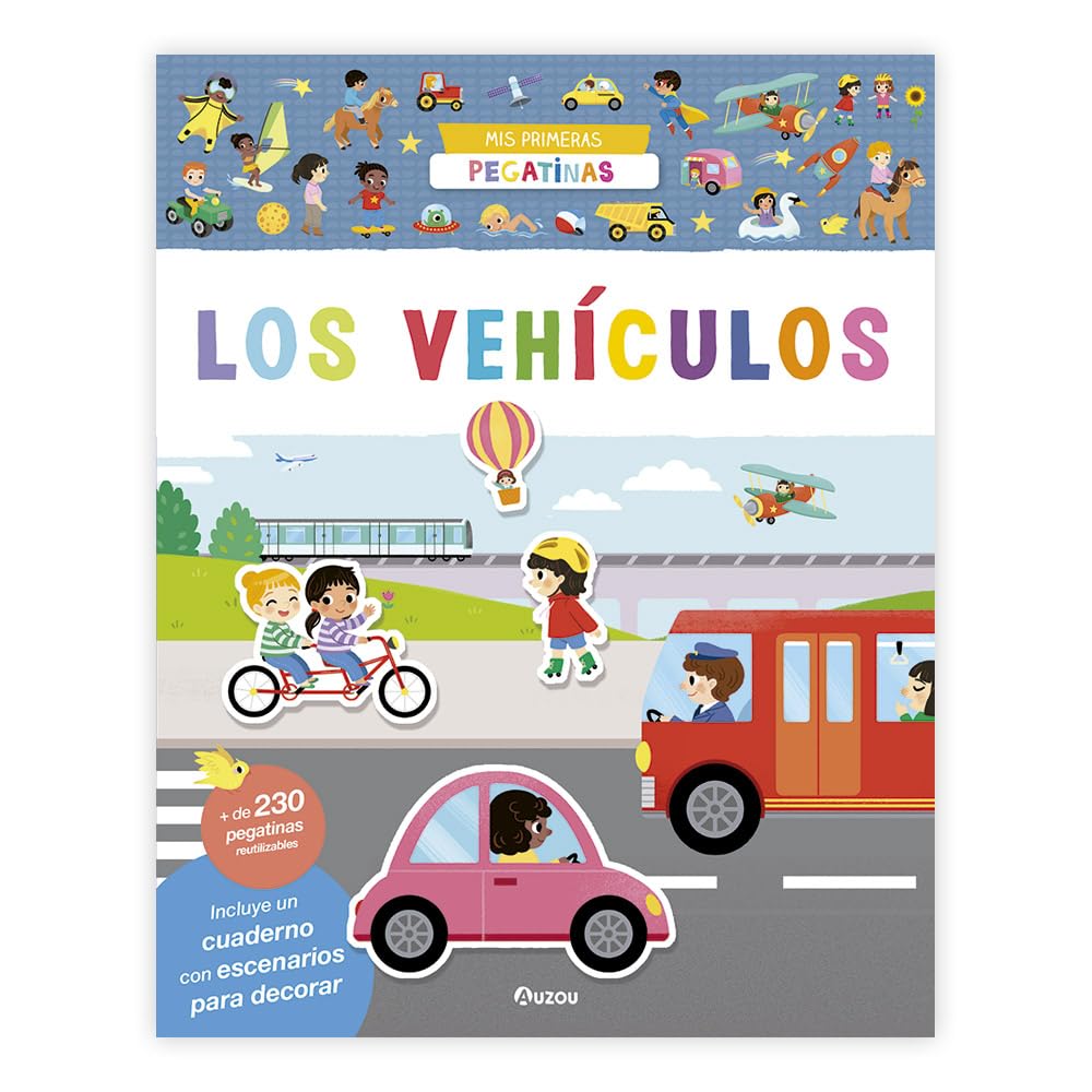 Mis primeras pegatinas. Los vehículos