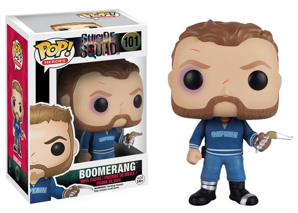 Funko POP Movies: Suicide Squad Figura de Acción, Boomerang