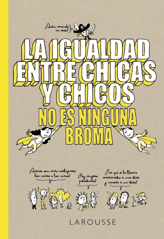 Libro: La igualdad entre chicas y chicos no es ninguna broma