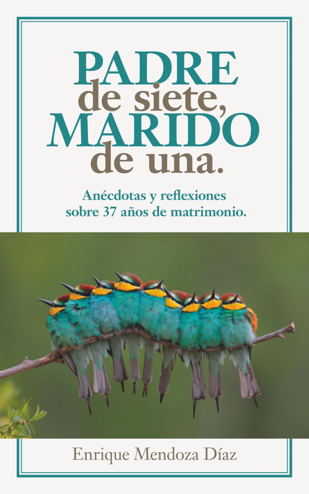 Libro: Padre de siete, marido de una.: Anécdotas y reflexiones sobre 37 años de matrimonio (Spanish Edition)