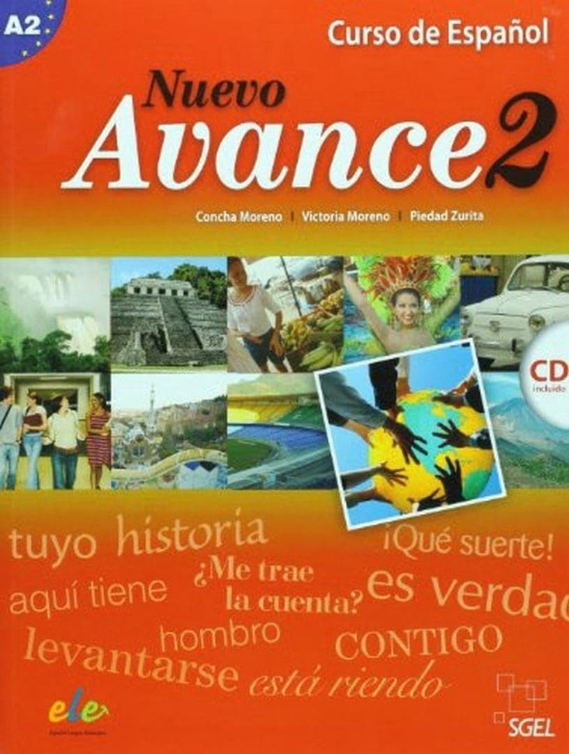Libro: Nuevo Avance 2 alumno + CD