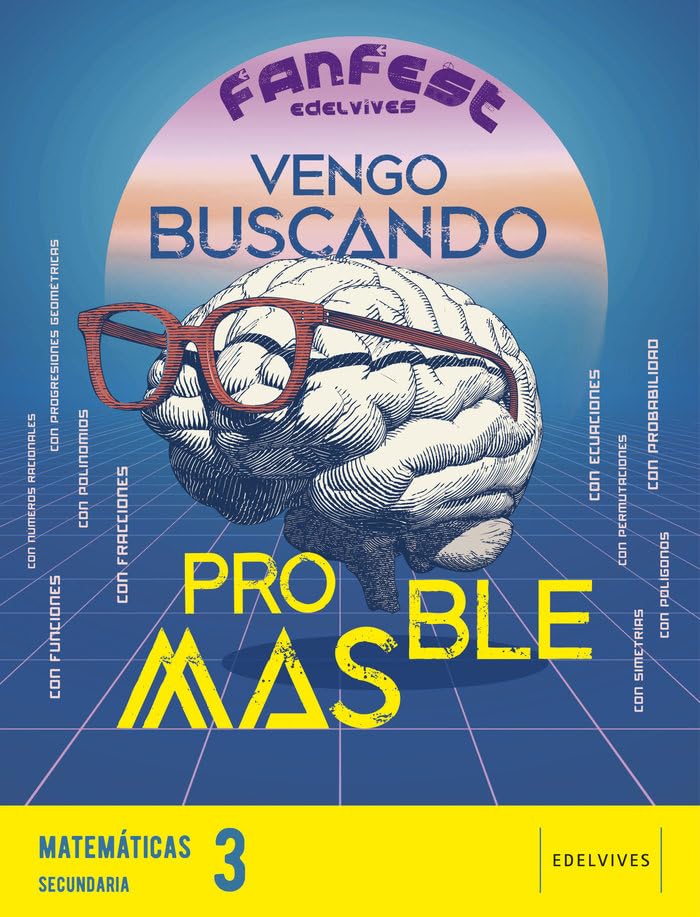 Libro: Proyecto: Fanfest. Matemáticas 3 ESO
