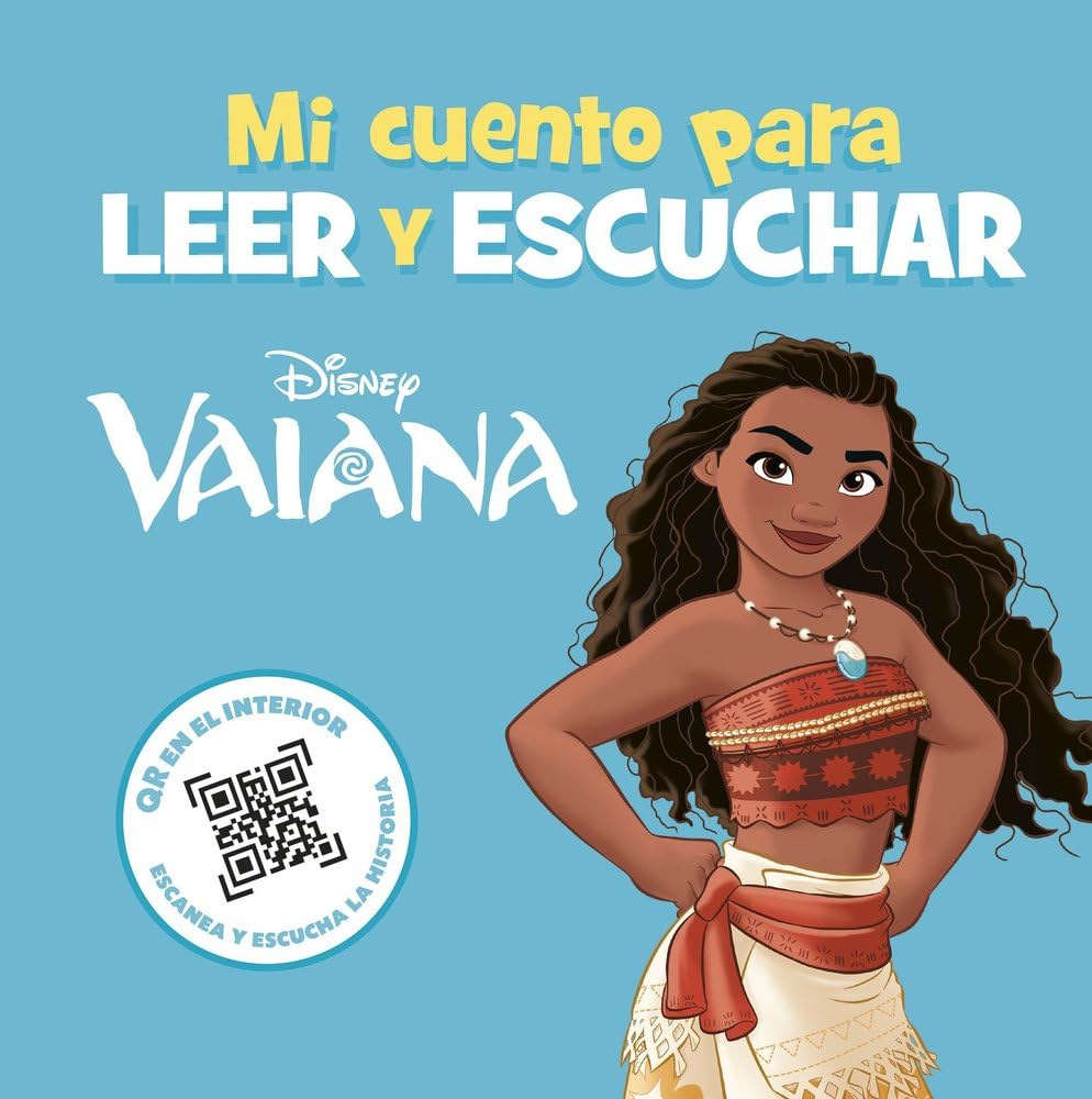 Libro: Vaiana. Mi cuento para leer y escuchar: Incluye código QR con audio