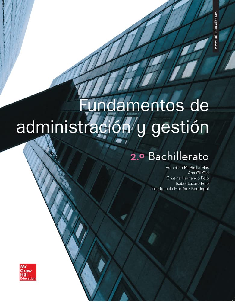 Libro: Fundamentos de administración y gestión 2.º Bachillerato