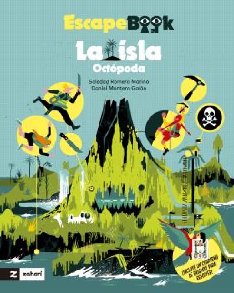 Libro: Escape Book La isla Octópoda